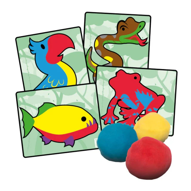 Trio Pâtes à Modeler - Amis dans la jungle