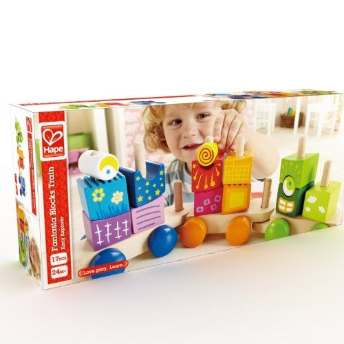 Train de bois - Blocs Fantaisie