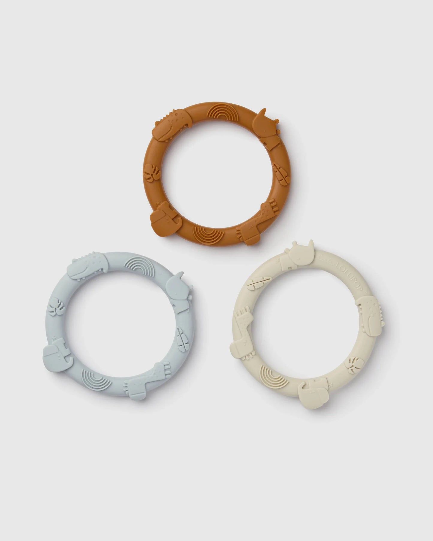 Ensemble d'anneaux de dentition