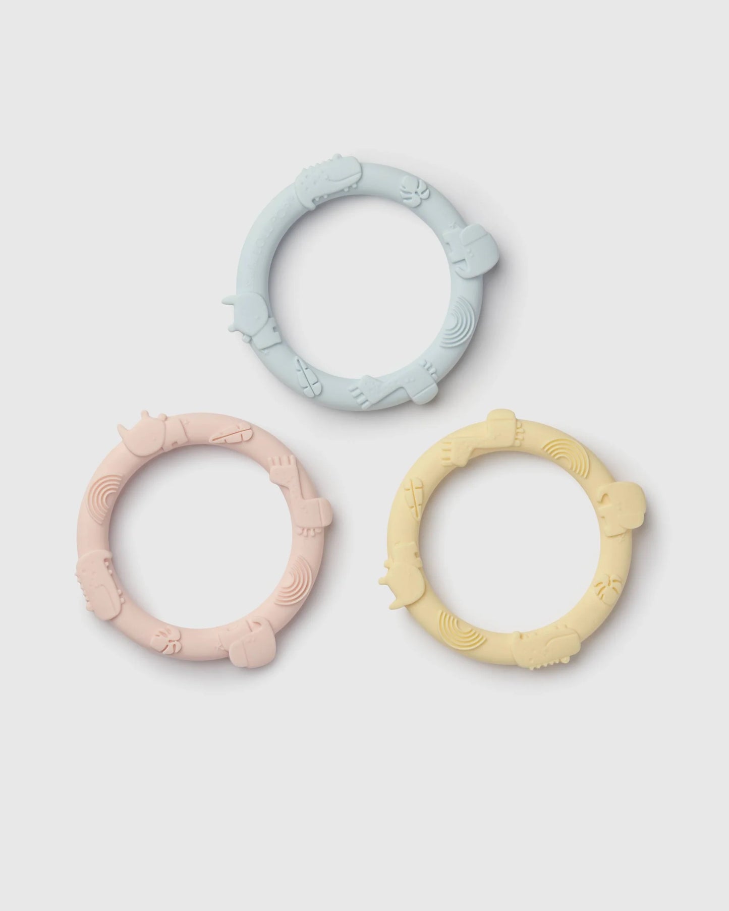 Ensemble d'anneaux de dentition