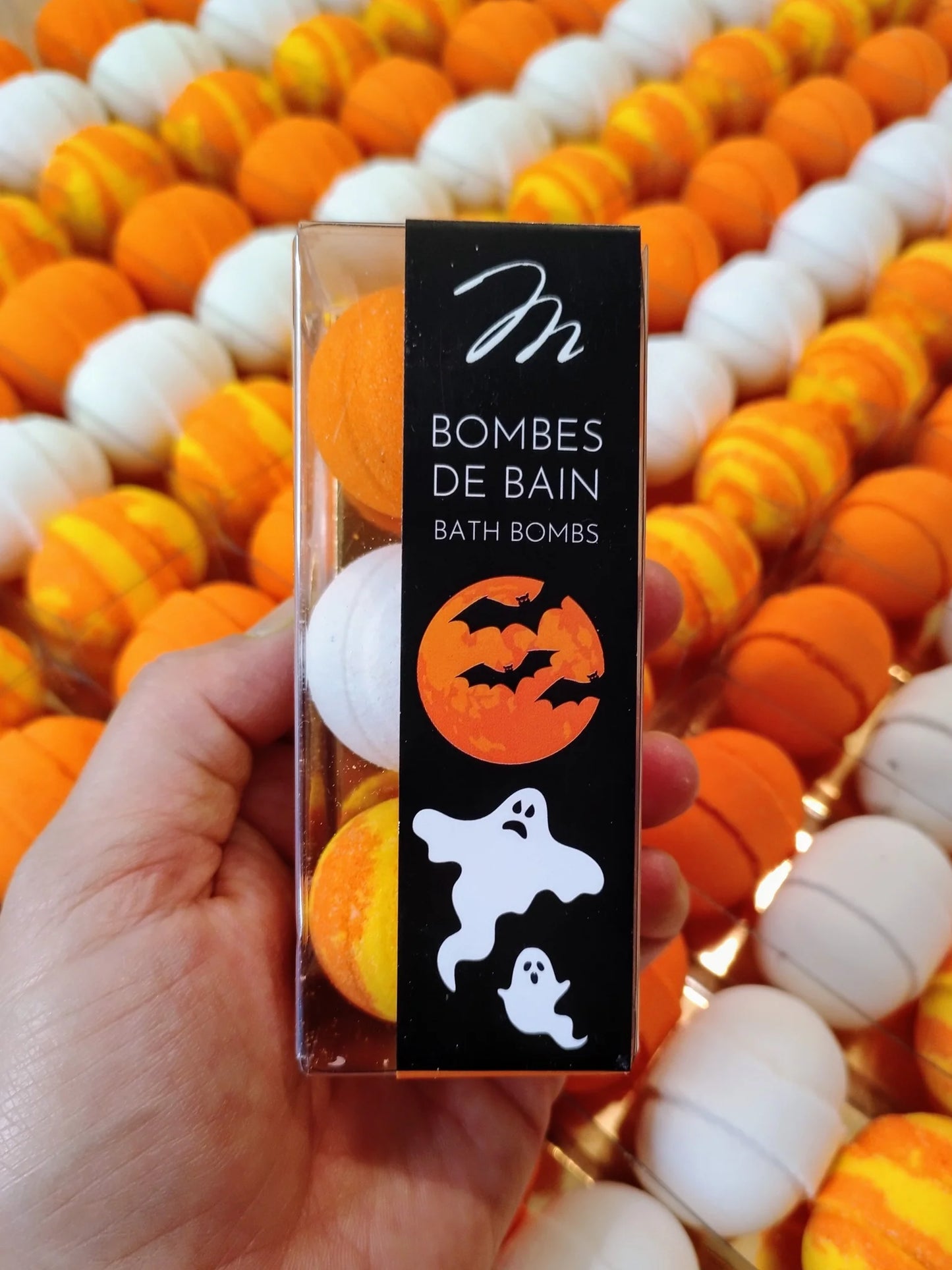 Bombe de bain Halloween paquet de 3