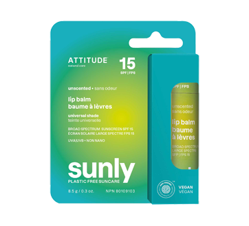 Baume à lèvres teinté Sunly SPF 15,