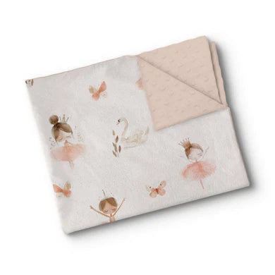 Couverture de minky - Petite Angélique