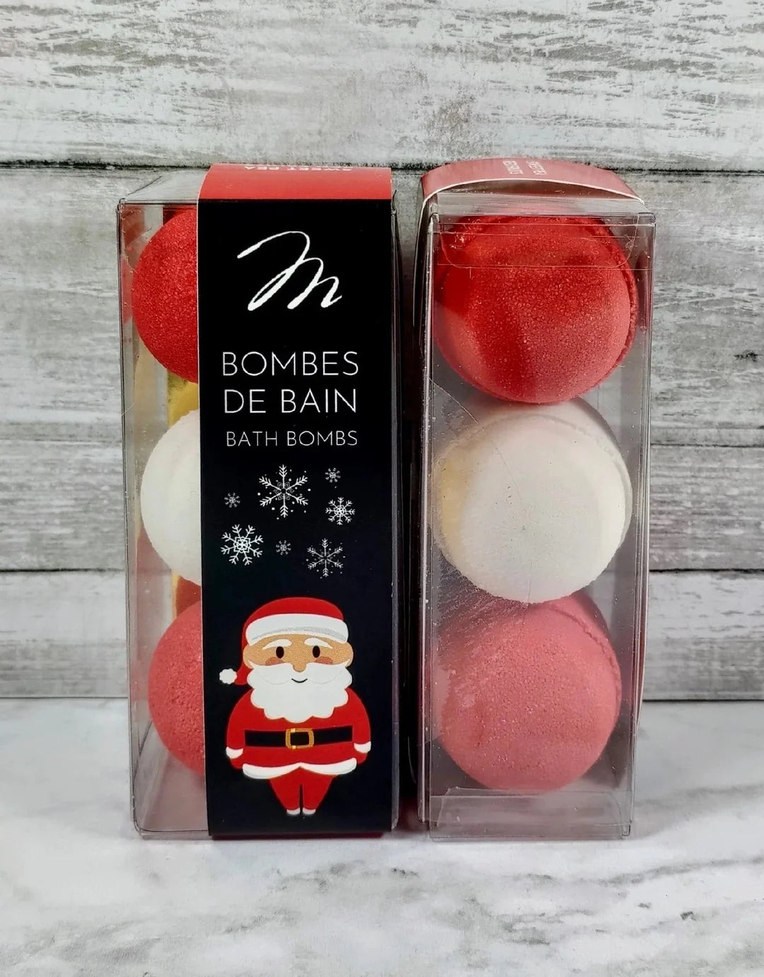 Bombe de bain Noël (Paquet de 3)