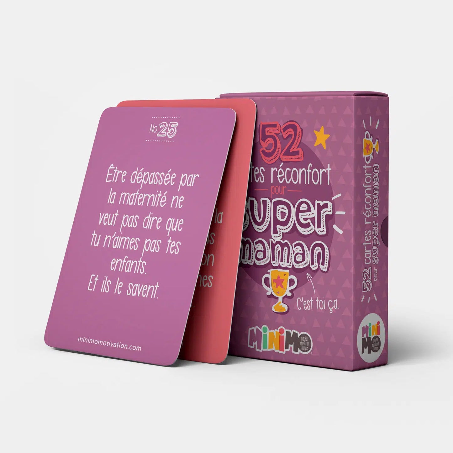 52 cartes réconfort pour super maman