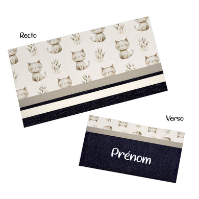 Protège carnet de santé - Chaton-ron-ron