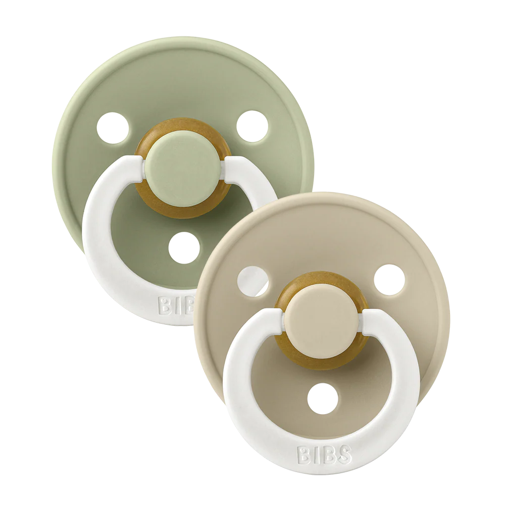 Suce Colour Glow tétine ronde - Sauge/vanille
