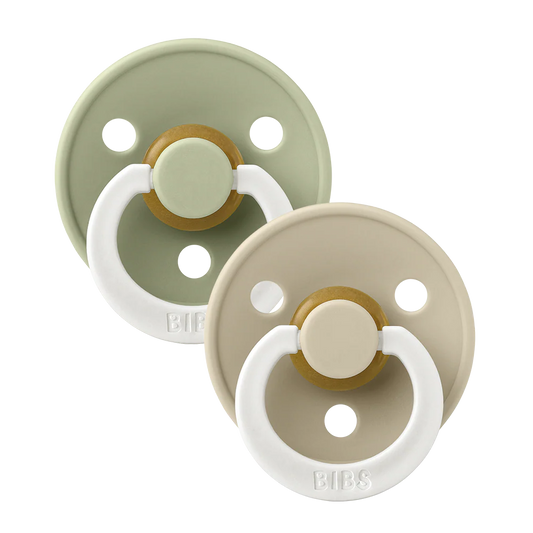 Suce Colour Glow tétine ronde - Sauge/vanille