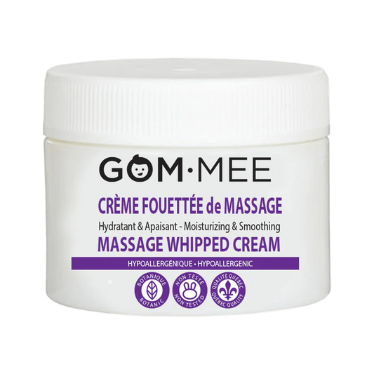 Crème fouettée de massage