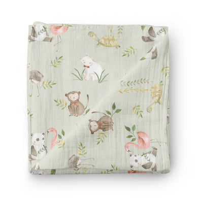 Mousseline de bambou - Dans la brousse