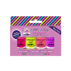 Ensemble de 4 Vernis Mini Neon