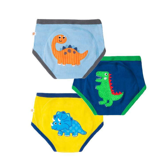 Culotte d'apprentissage de la propreté 3 pièces en coton biologique