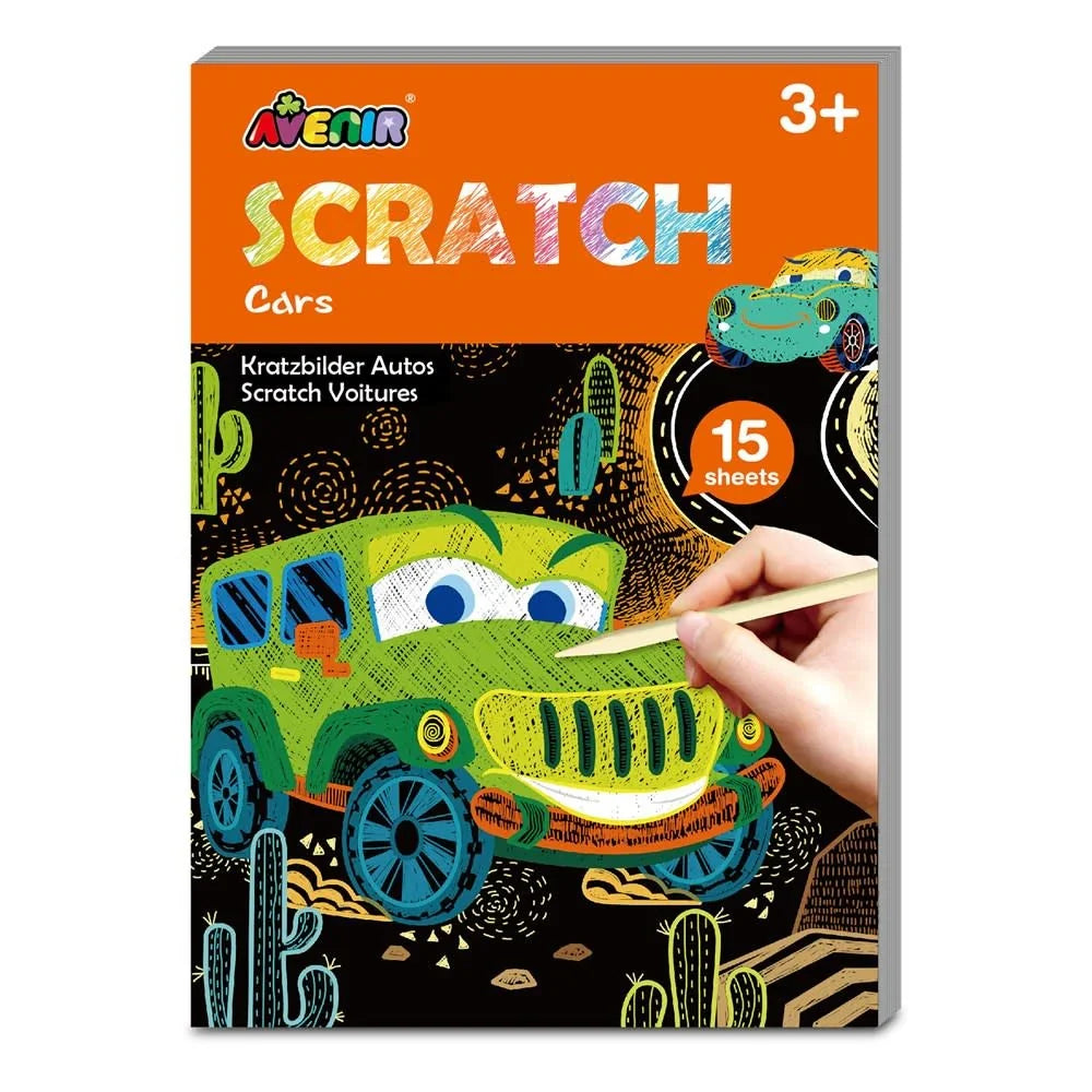 Mini livre d'art à gratter
