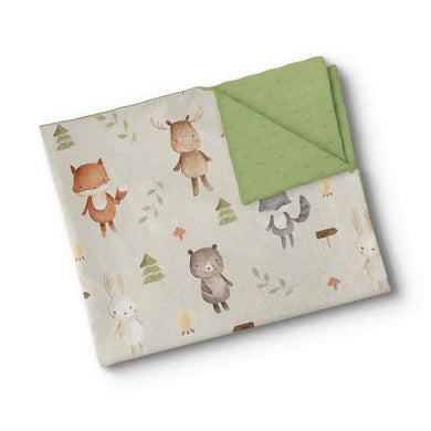 Couverture de minky - Par ici les amis!