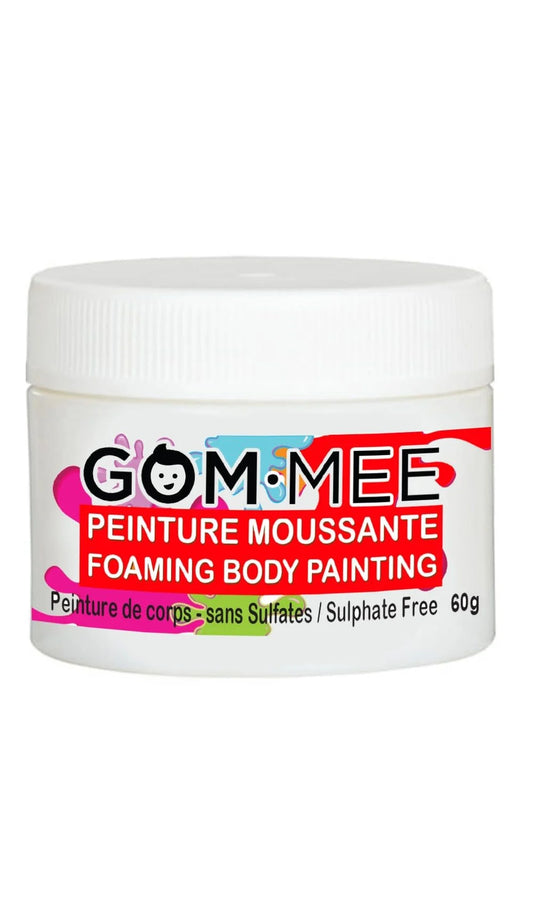 Peinture moussante rouge