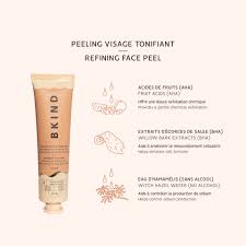 Peeling visage affinant aux AHA et BHA