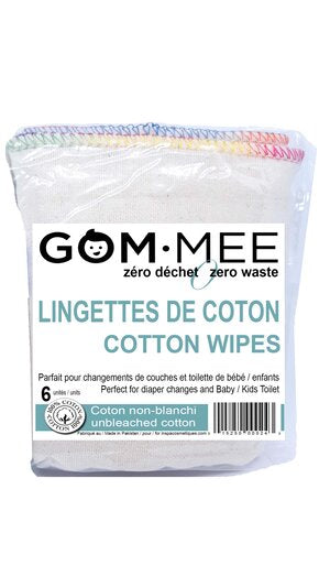 Lingettes de coton