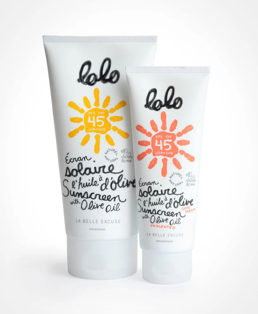 Écran solaire à l'huile d'olive