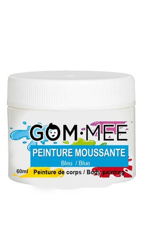 Peinture moussante bleu