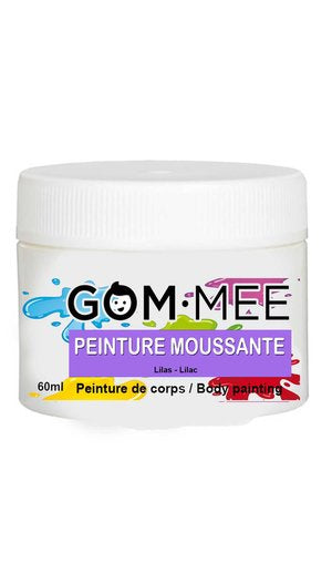 Peinture moussante lilas