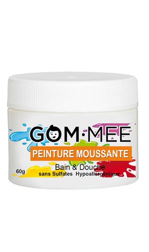 Peinture moussante orange