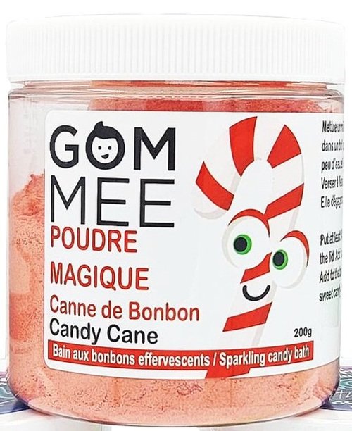 Poudre magique Canne de bonbons noël