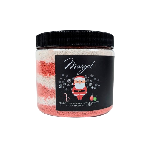 Poudre de bain effervescente Père Noël