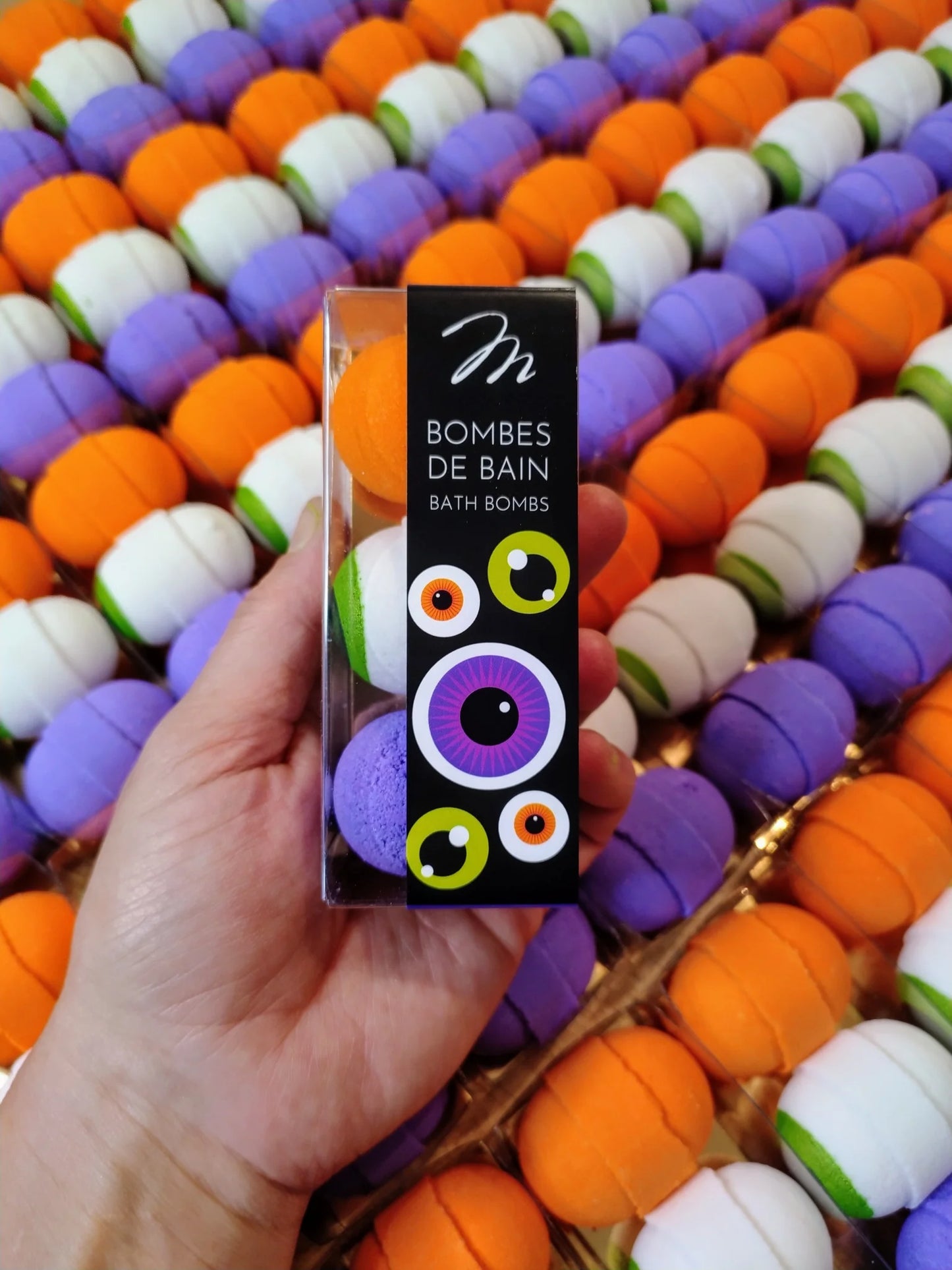 Bombe de bain Halloween paquet de 3