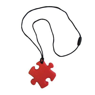 Pendentif casse-tête rouge