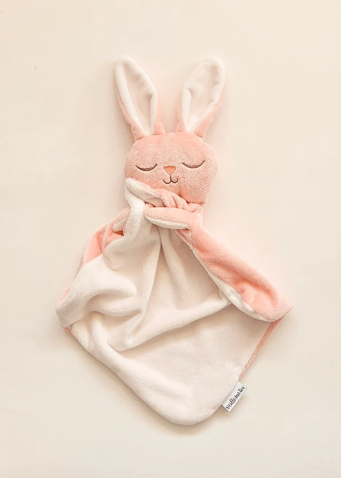 Doudou Lapine - Marguerite rose endormie