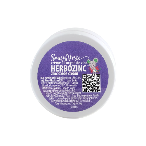 Souris verte - Crème Herbozinc 15g