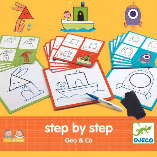 Djeco - Step by step Géo & Co