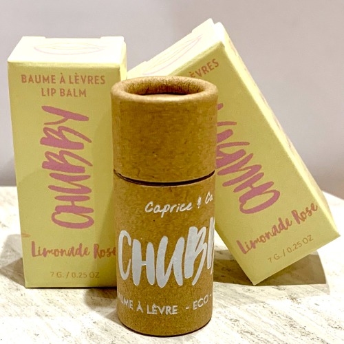 Caprice & Co. - Baume à lèvres framboise et citron