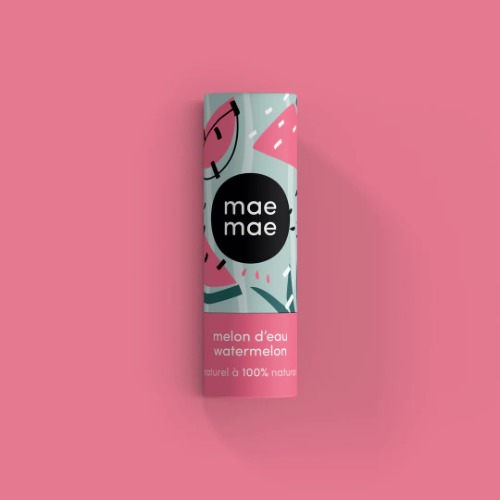 Maemae- Baume à lèvres naturel- Melon d'eau