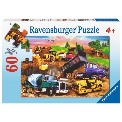 Ravensburger - Puzzle 60 pièces - Le chantier