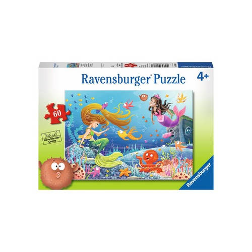 Ravensburger - Puzzle 60 pièces - Légendes de sirènes