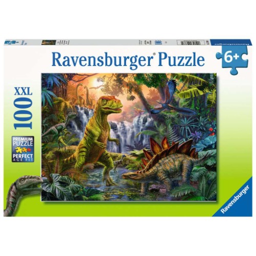 Ravensburger - Puzzle 100 pièces Oasis des dinosaures