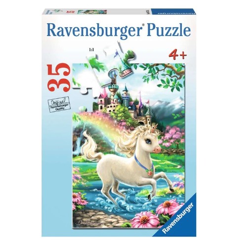 Ravensburger - Puzzle 35 pièces - Château de la licorne