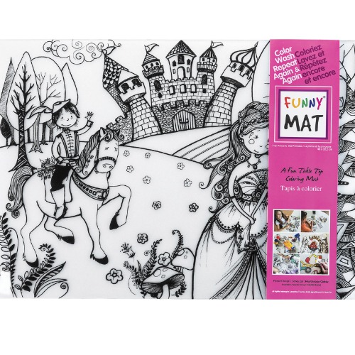 Funny Mat - Napperon à colorier Les princesses