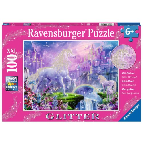 Ravensburger - Puzzle 100 pièces Royaume de la licorne