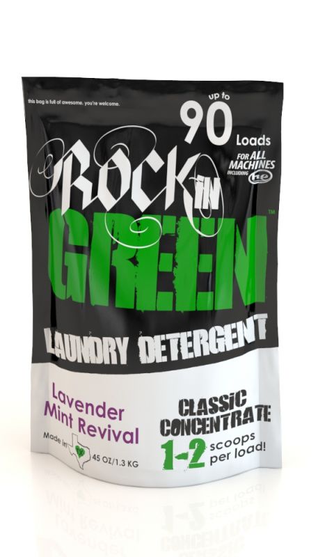 Rockin' Green - Détergent à lessive en poudre