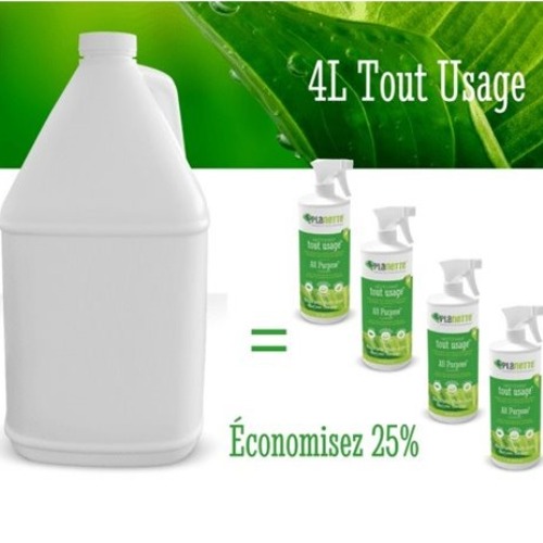 Planette produits écologiques - Nettoyant tout usage 4L
